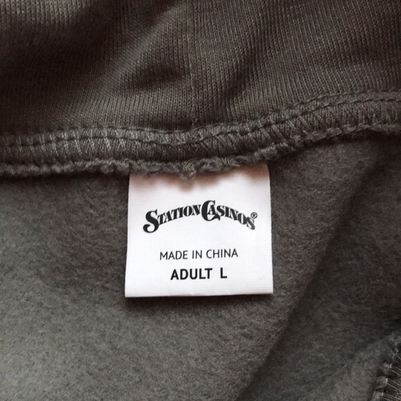 Las Vegas Golden Knights Hockey Fleece Hoodie Jacket Adult Large Grey Zip Up - Picture 4 of 11